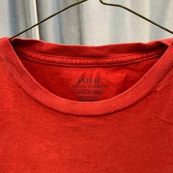 Red Polo Tee - Picture 2 of 3